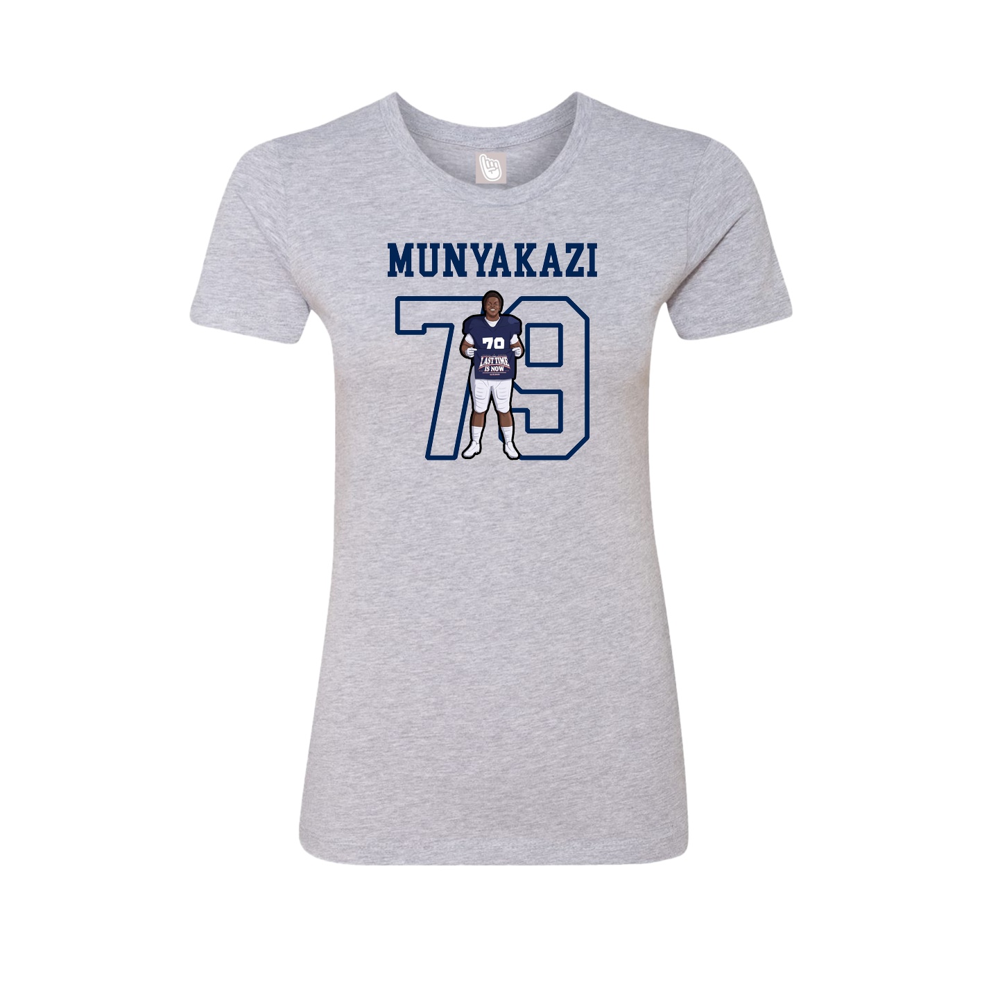 Fitted Women's Tee — Shirsey in Grey