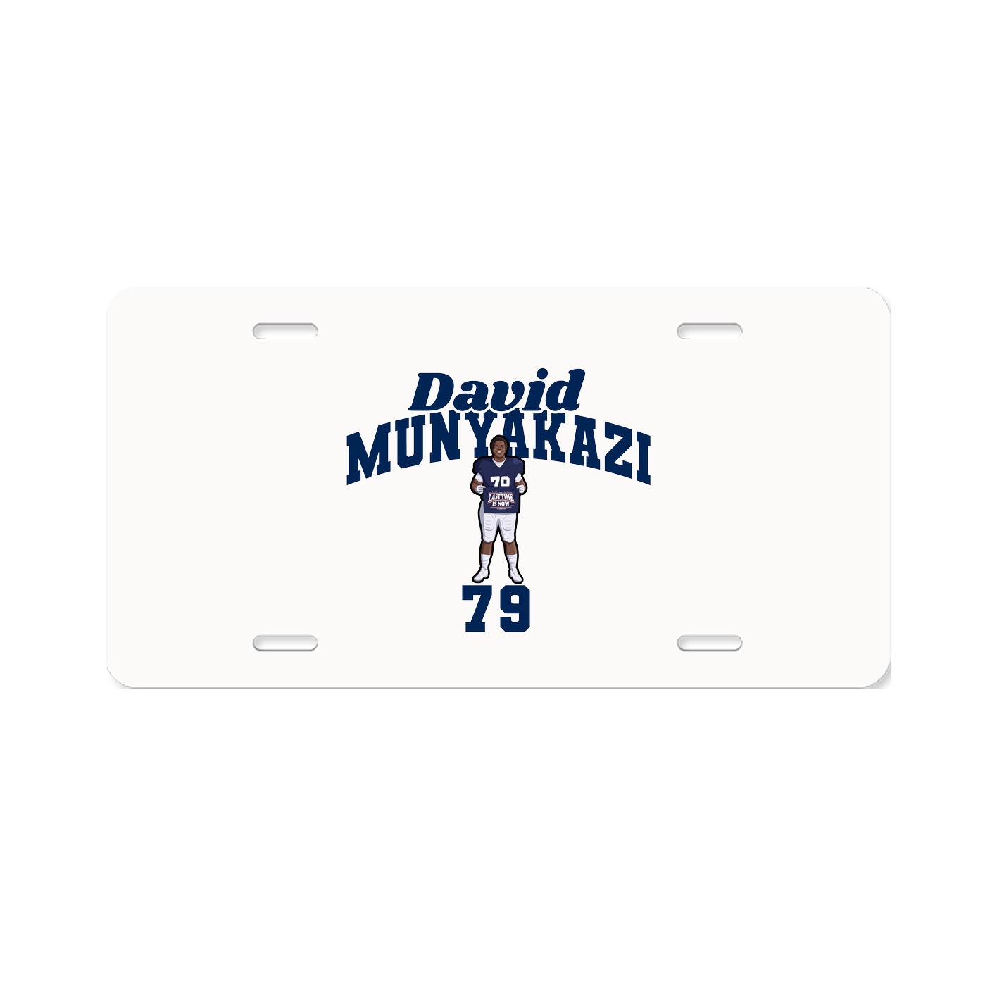License Plate — Signature Arch in Classic
