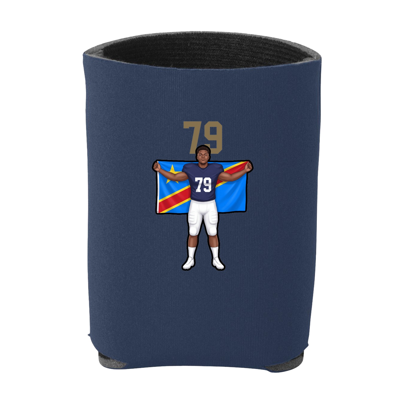 Can Holder — Number Top in Navy