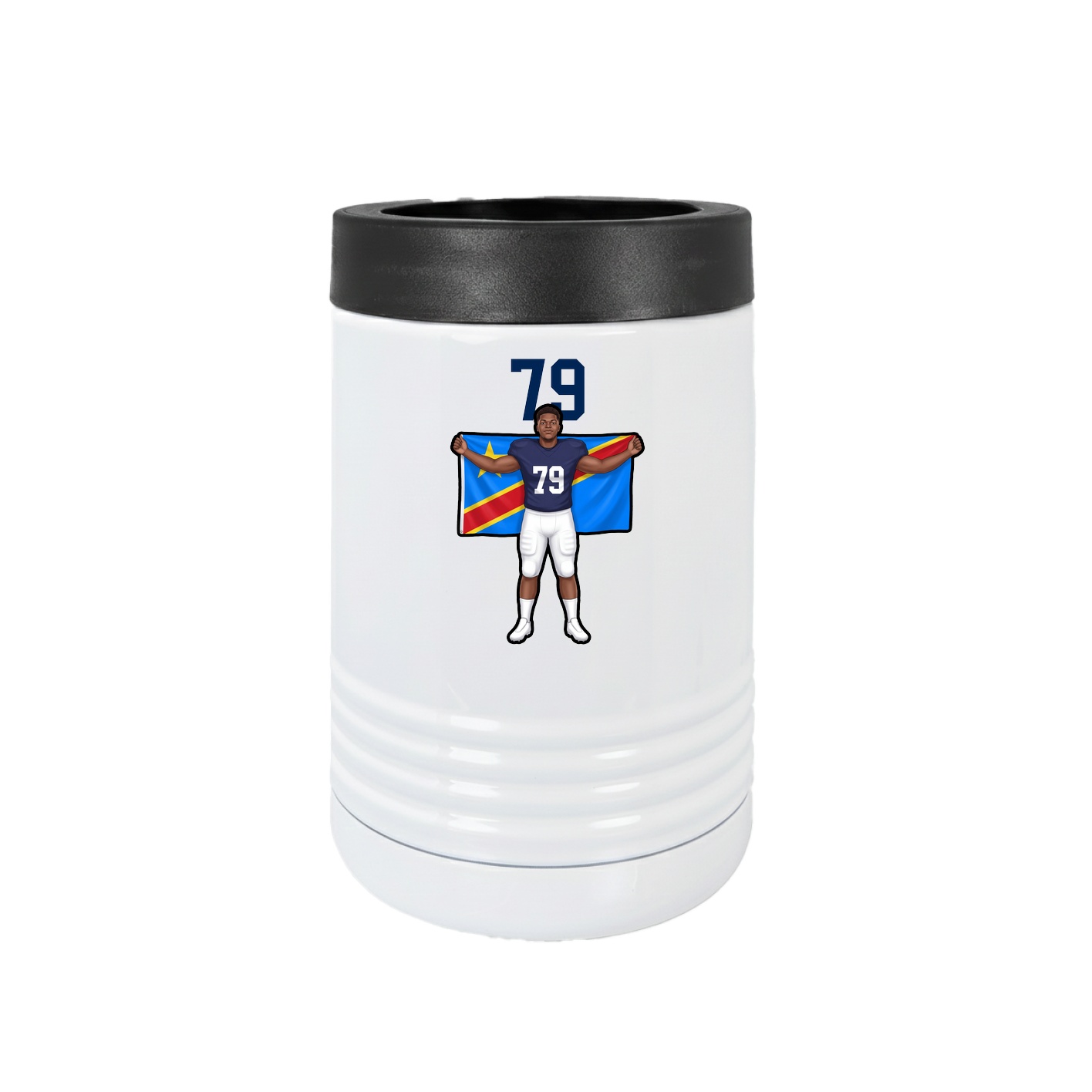 Beverage Holder — Number Top in White