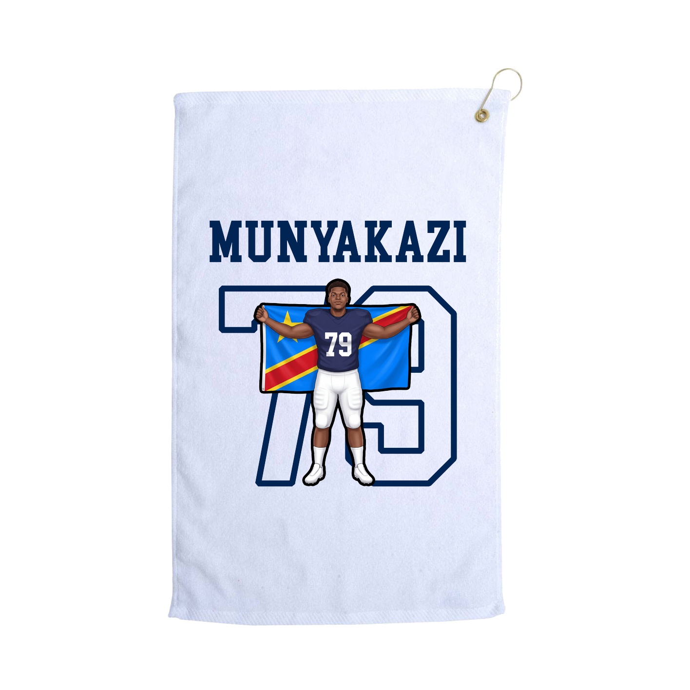 Golf Towel — Shirsey in White