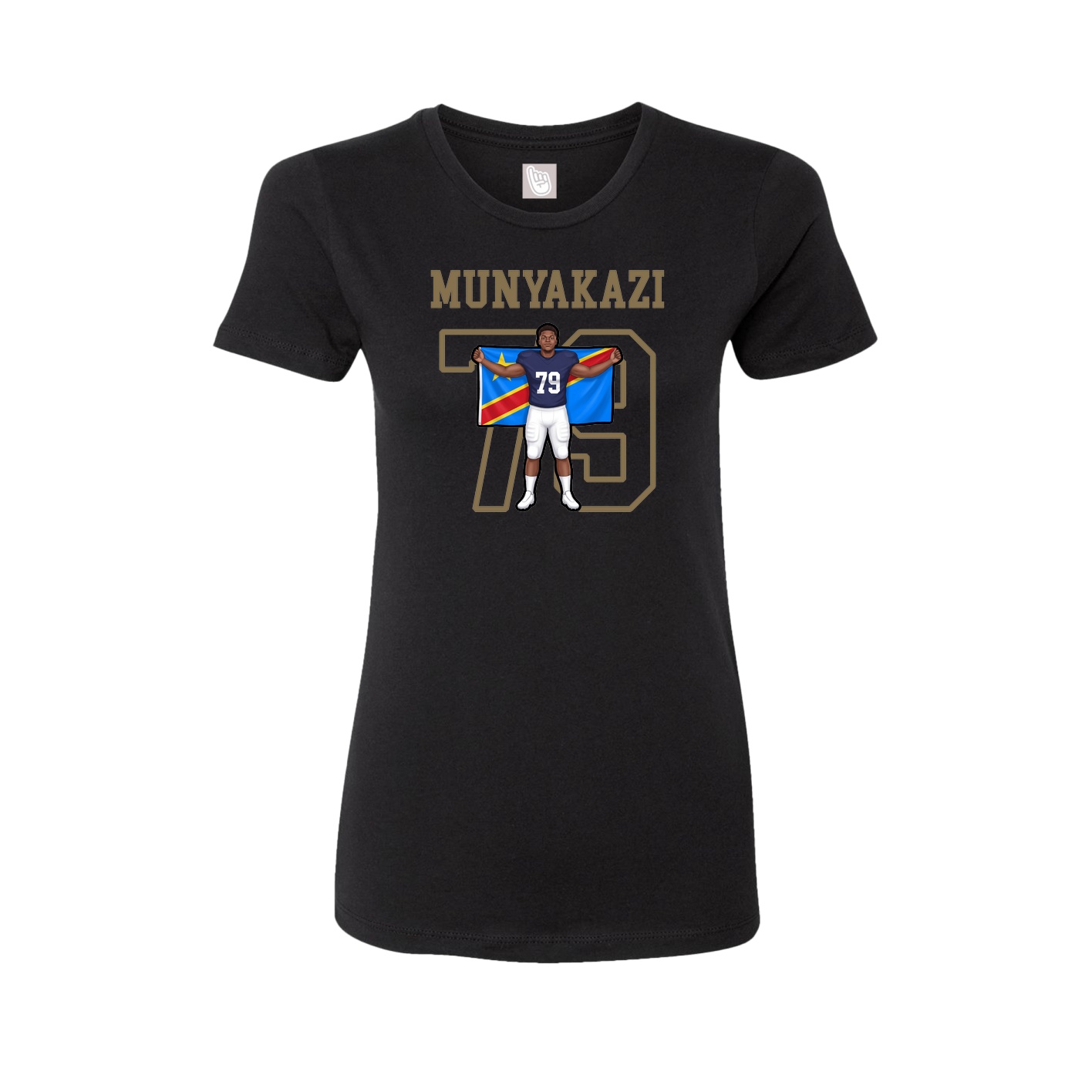 Fitted Women's Tee — Shirsey in Black
