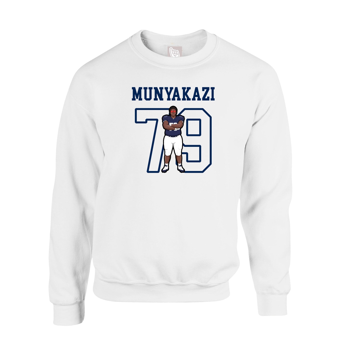 Fleece Crew — Shirsey in White