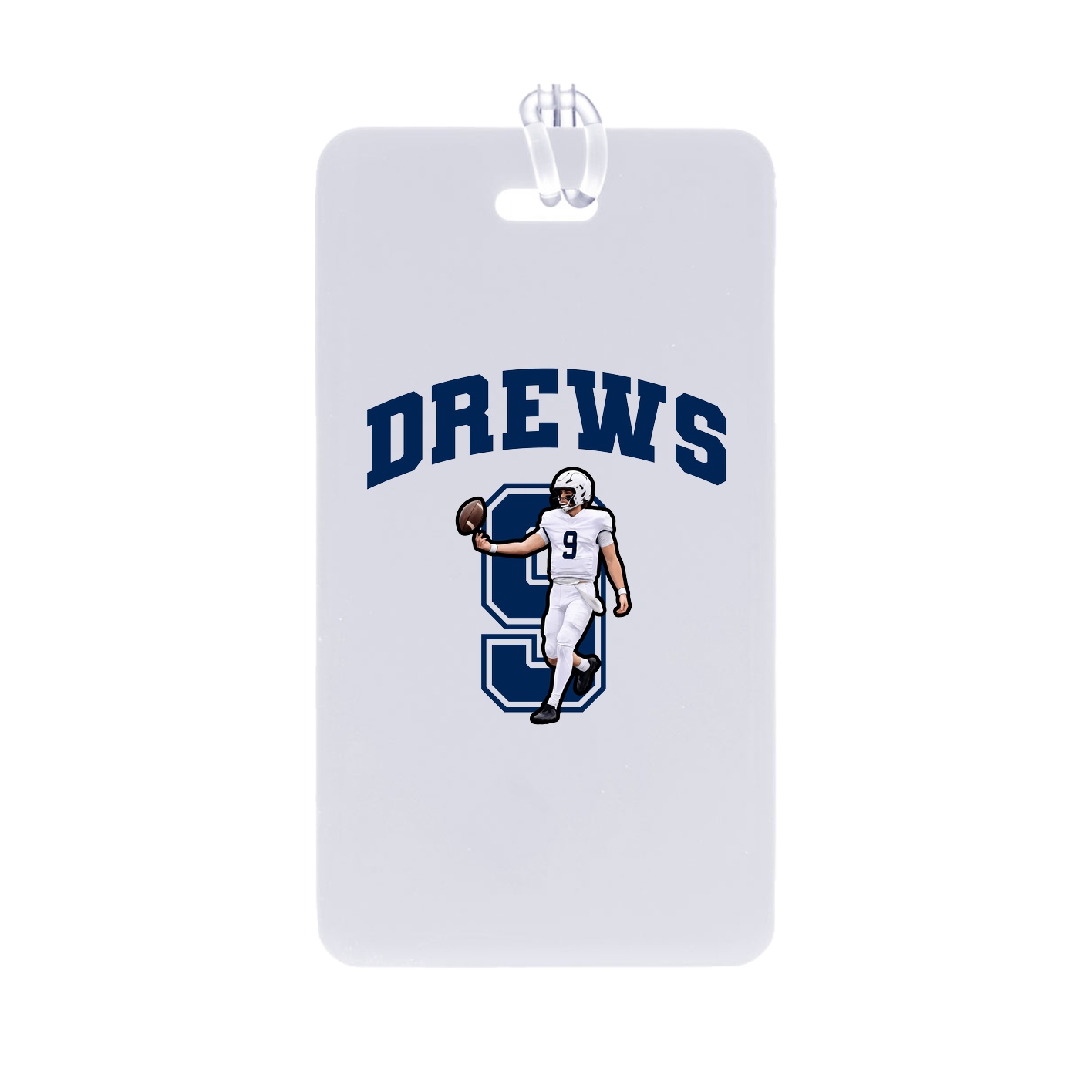 Bag Tag — Number in Classic