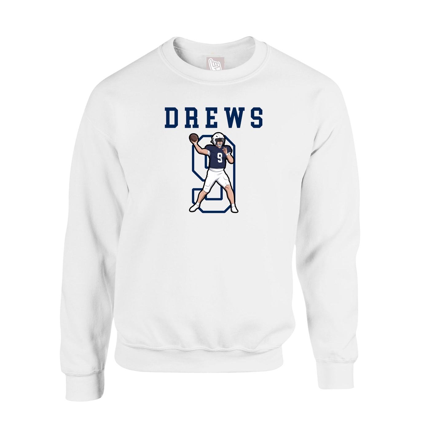 Fleece Crew — Shirsey in White