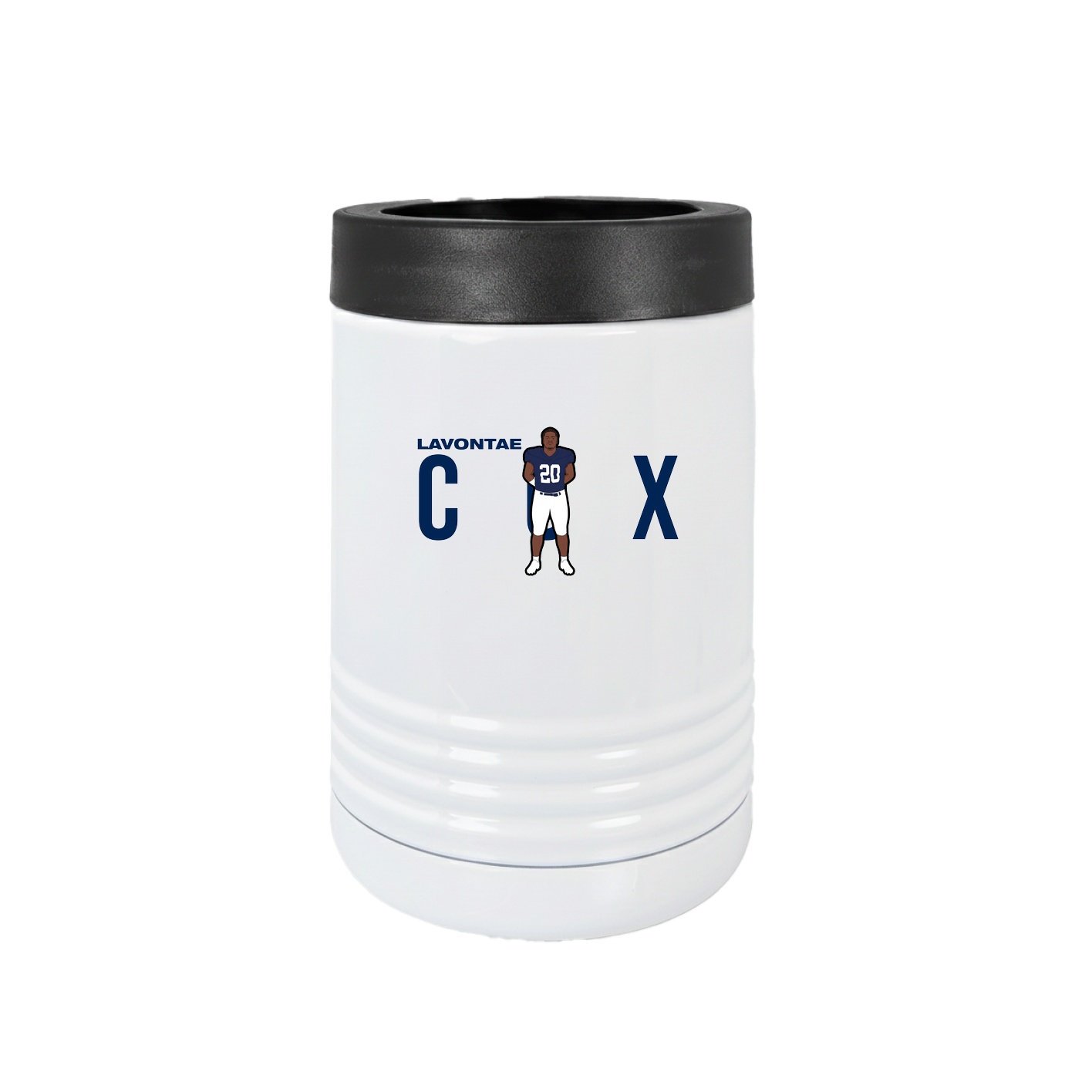 Beverage Holder — Player Name in White
