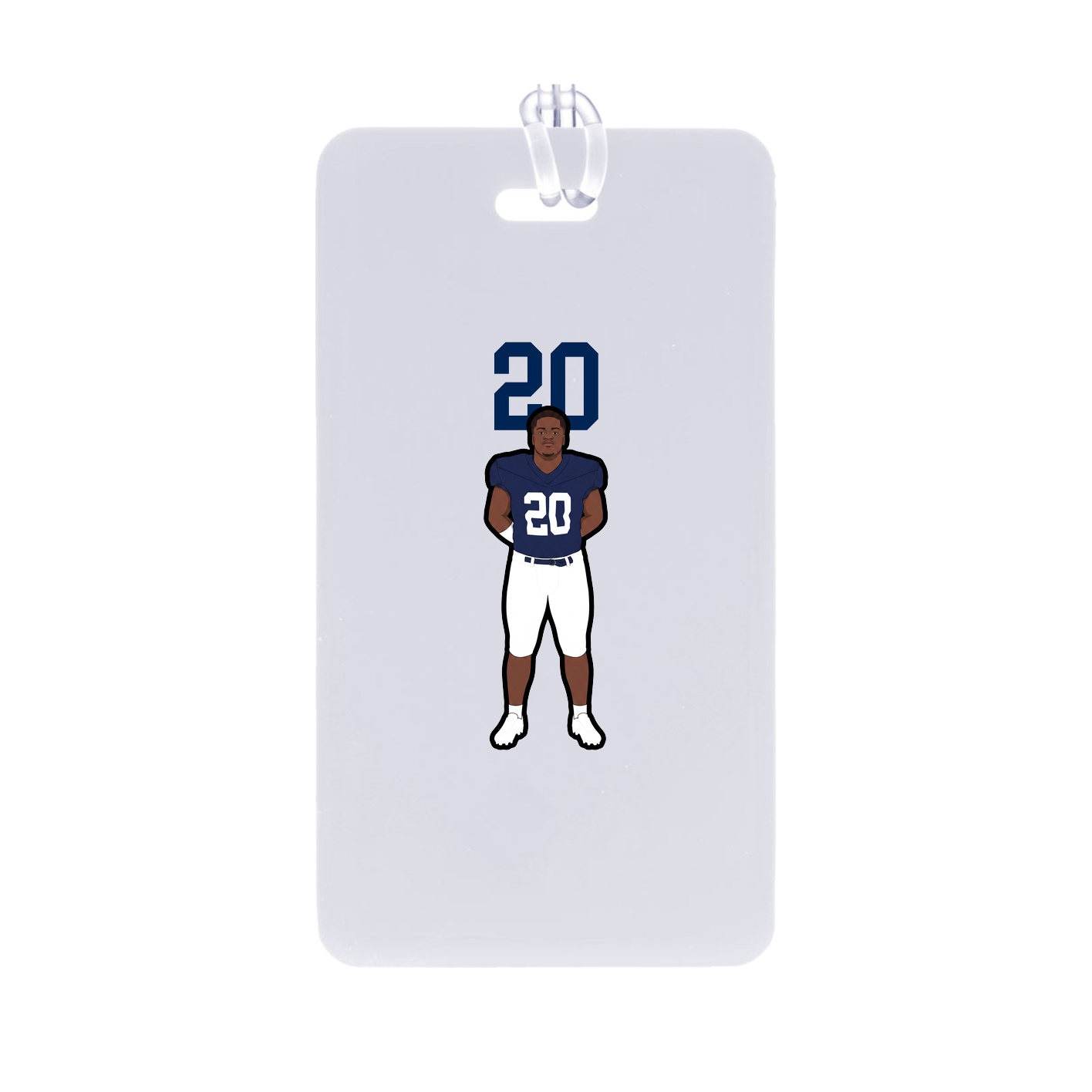Bag Tag — Number Top in Classic