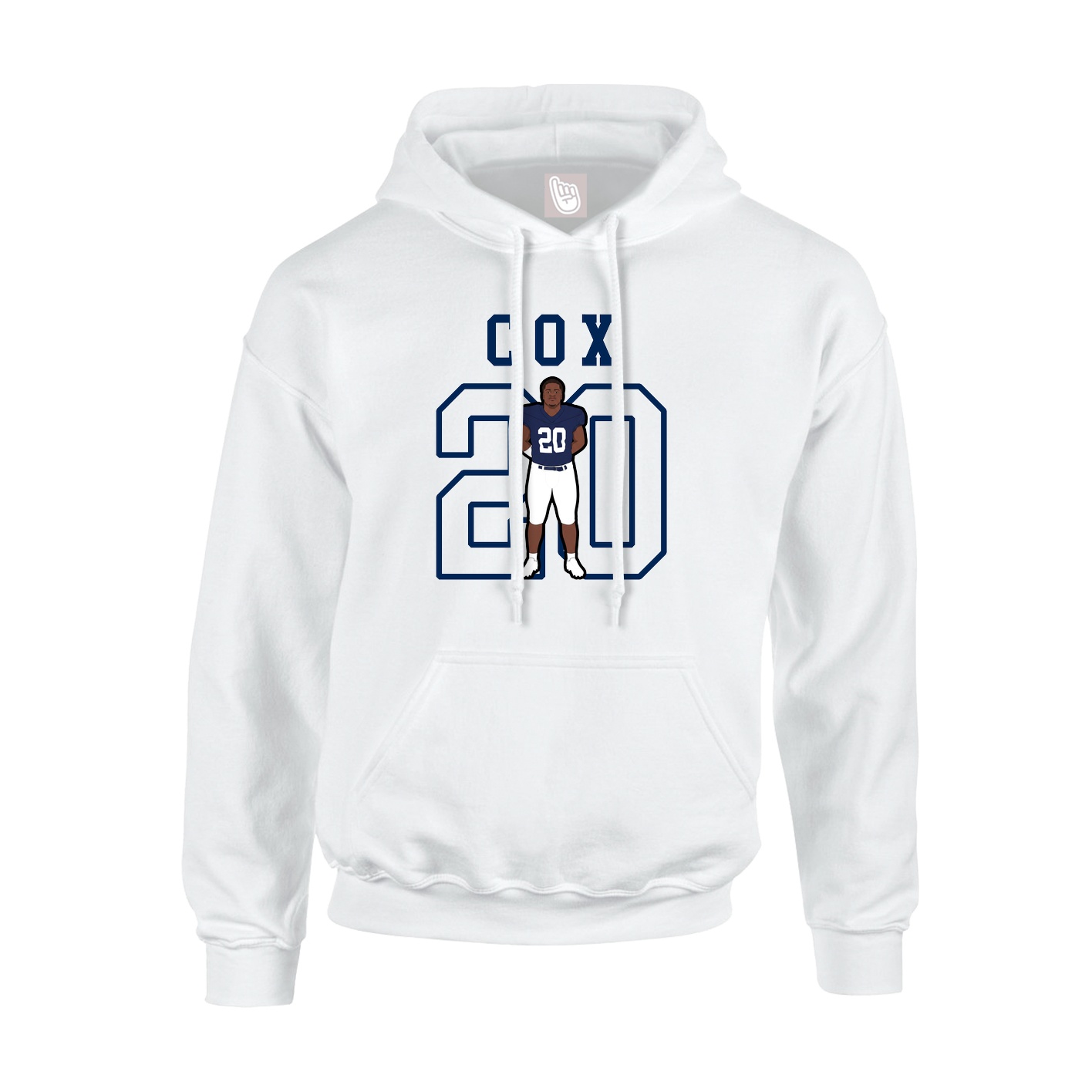 Youth Hoodie — Shirsey in White