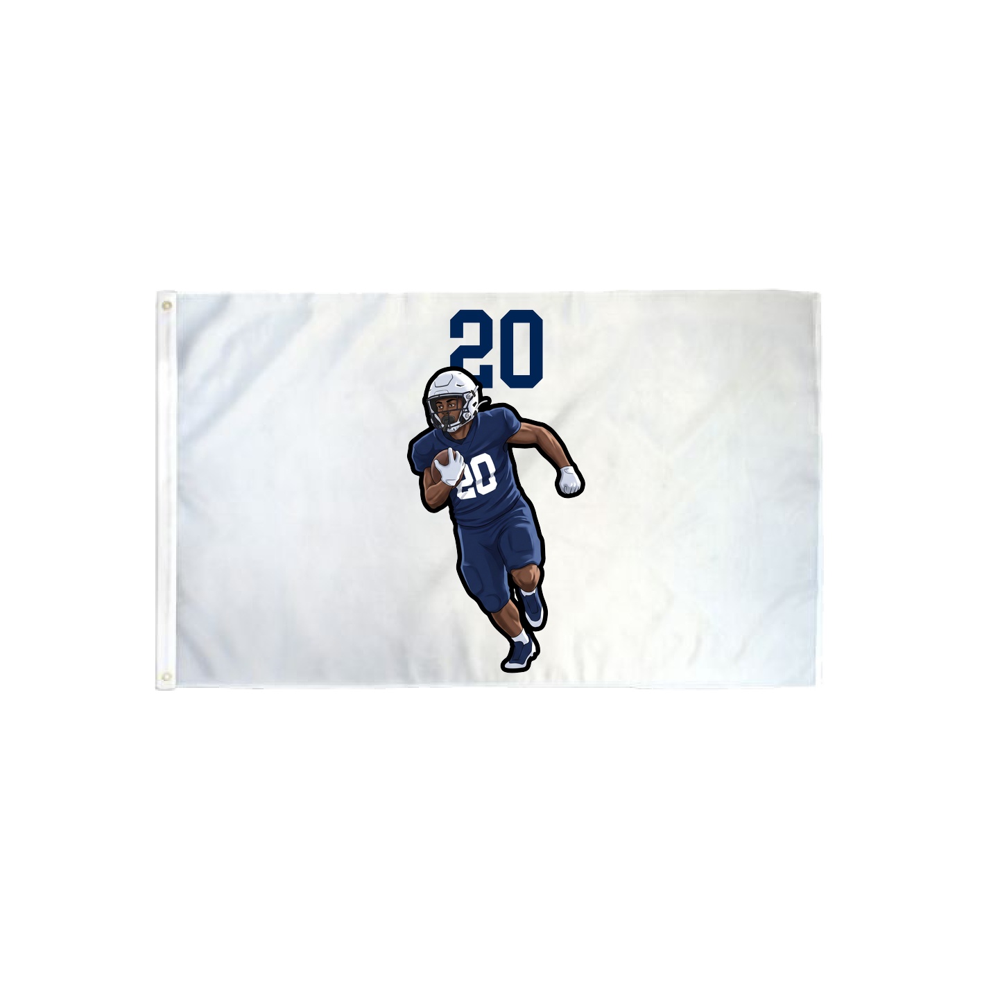 3x5 Flag — Number Top in Classic