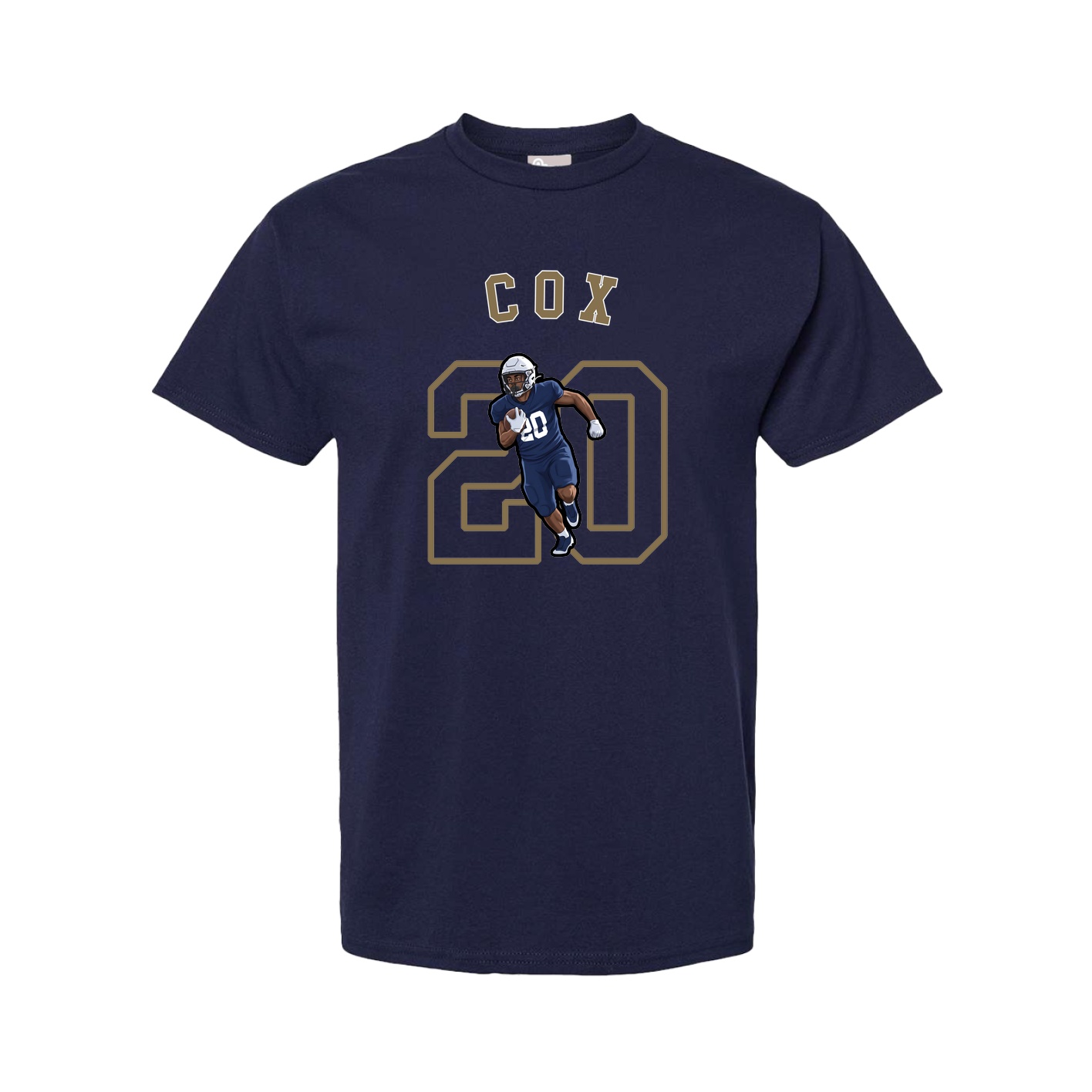 Youth Tee — Shirsey Arch in Navy