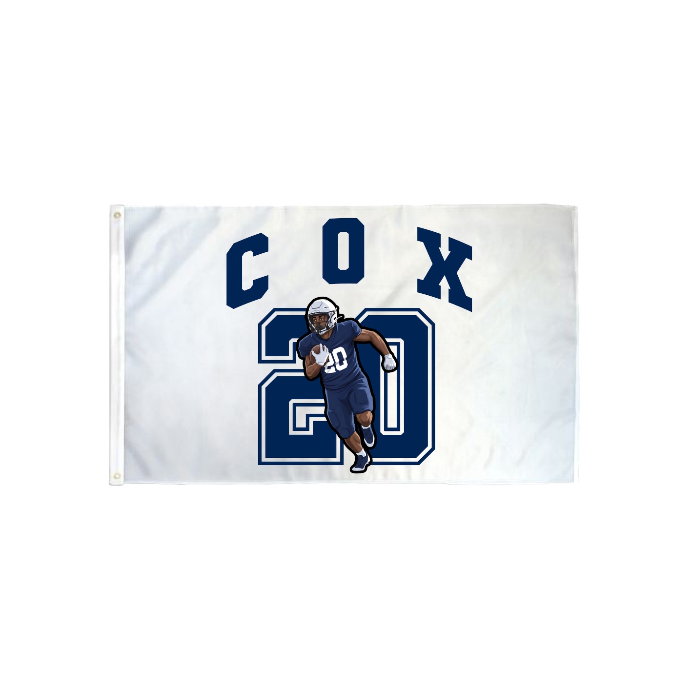 3x5 Flag — Number in Classic