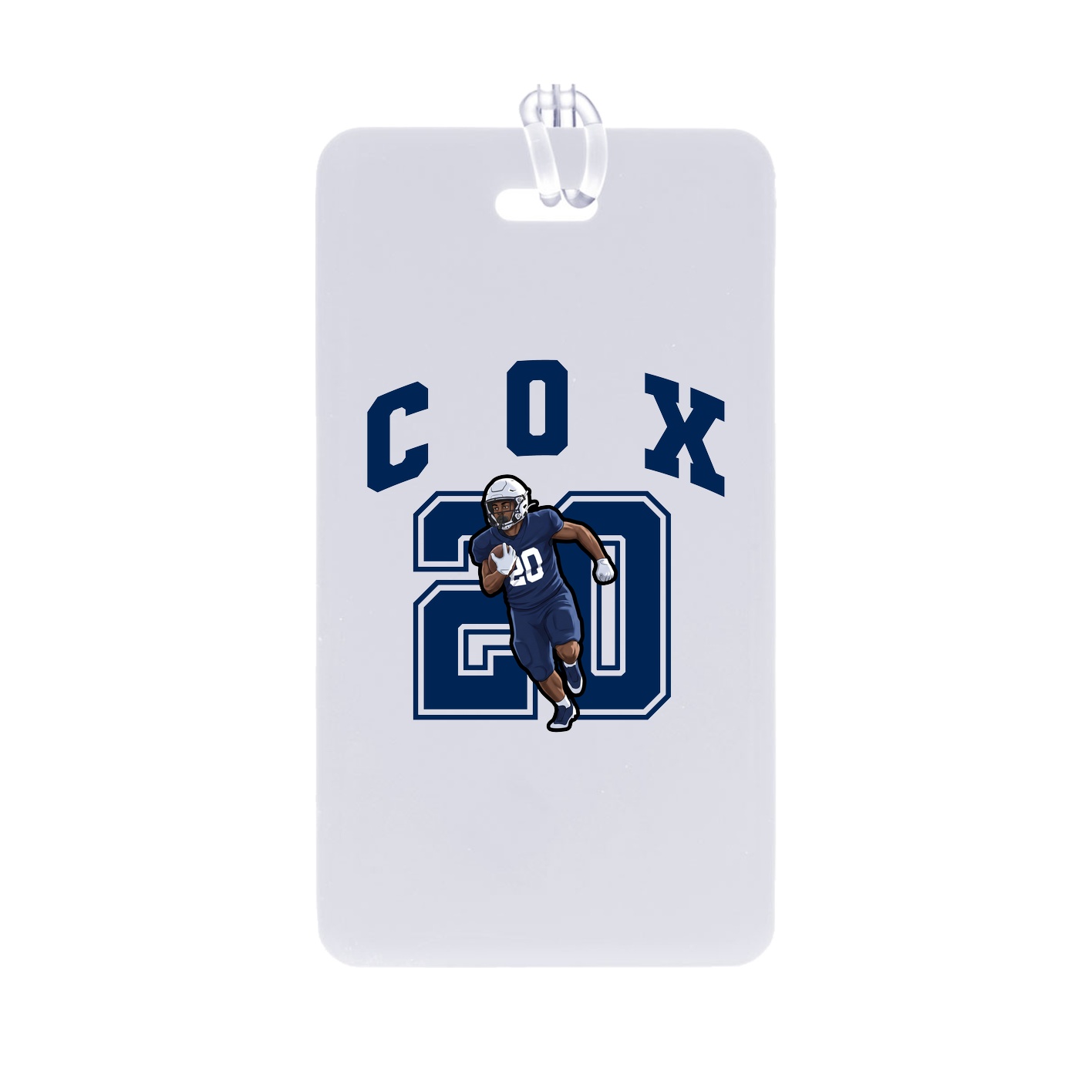 Bag Tag — Number in Classic