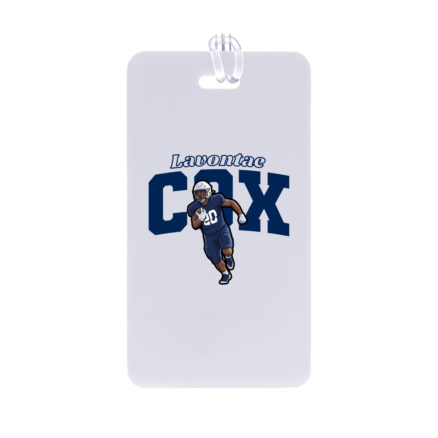 Bag Tag — Name Arch in Classic