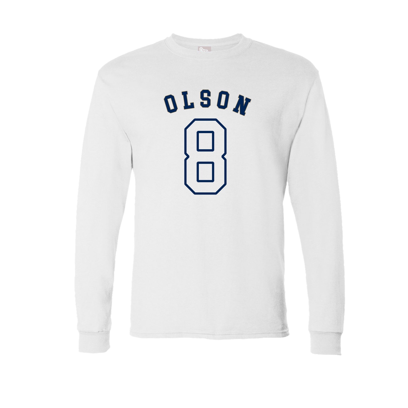 Long Sleeve Tee — Shirsey Arch in White