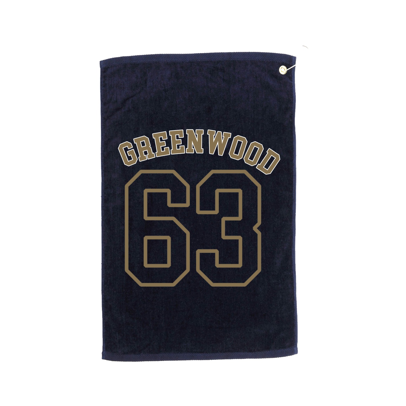 Golf Towel — Shirsey Arch in Navy