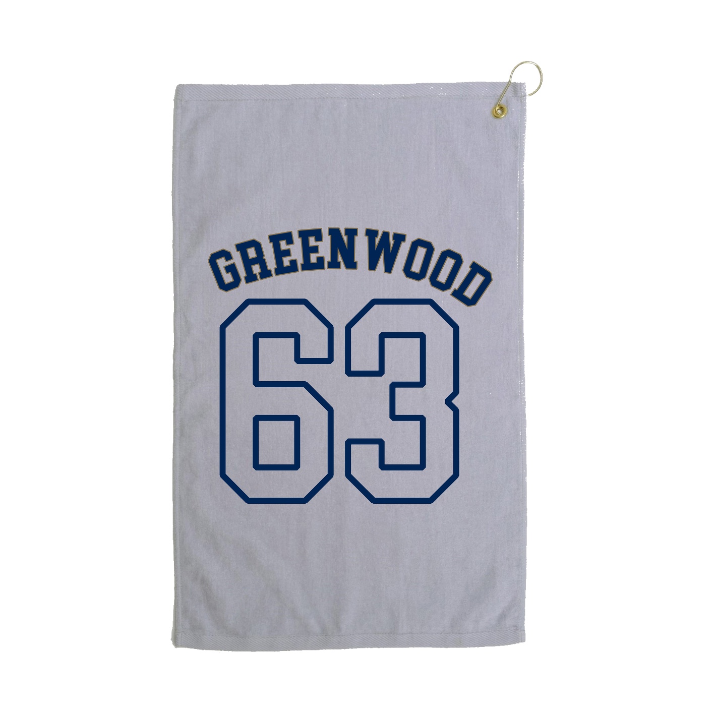 Golf Towel — Shirsey Arch in Grey