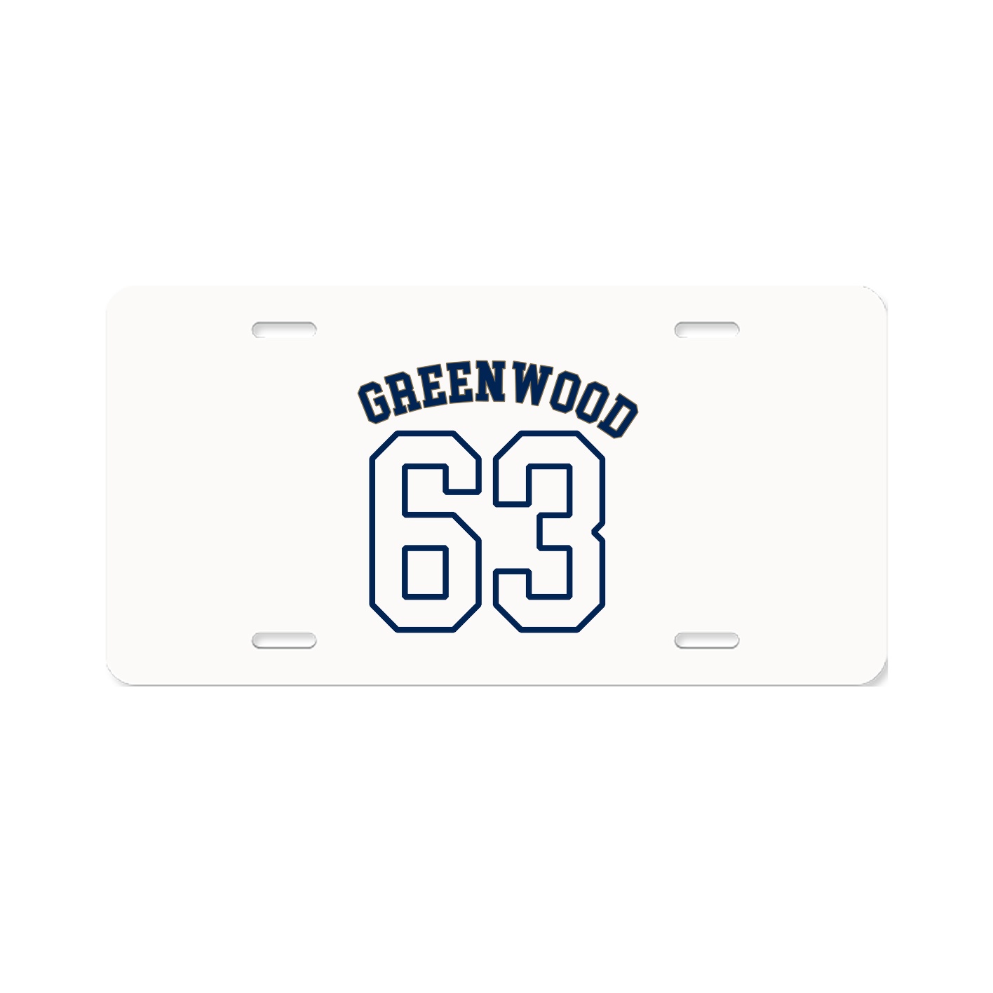 License Plate — Shirsey Arch in Classic