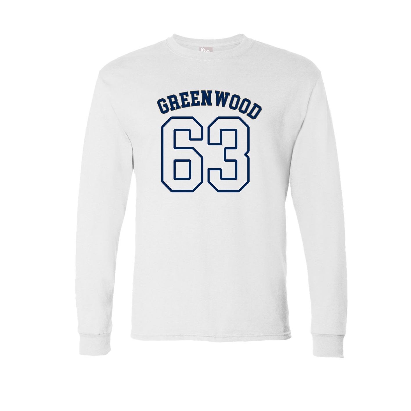Long Sleeve Tee — Shirsey Arch in White