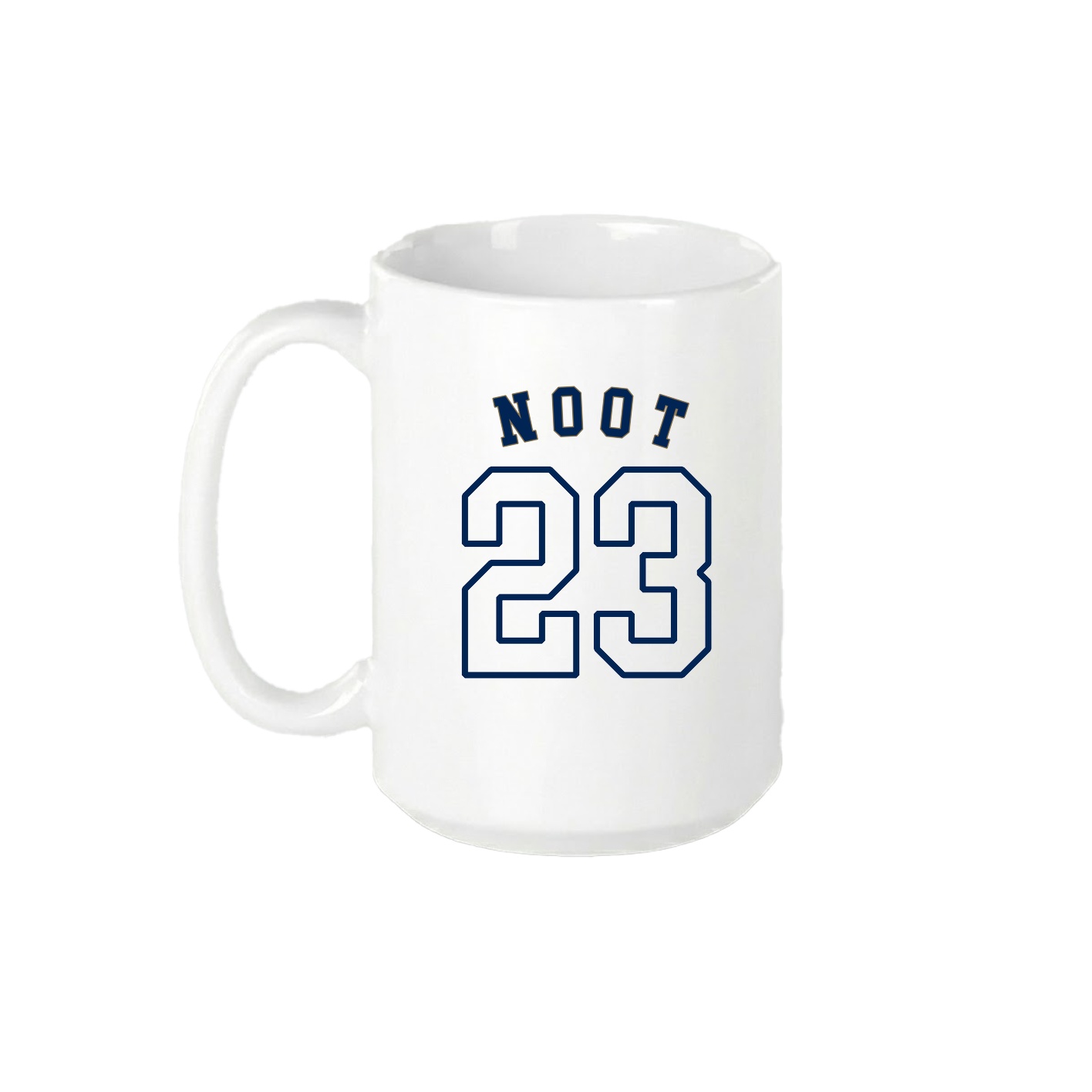 15oz Coffee Mug — Shirsey Arch in White