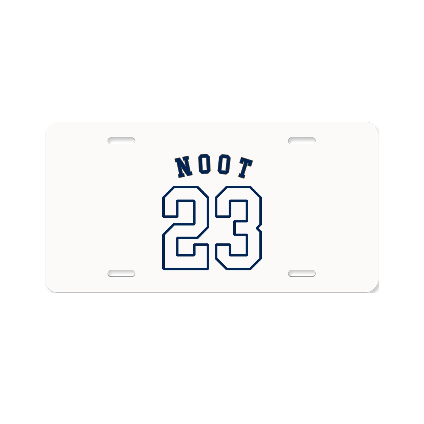 License Plate — Shirsey Arch in Classic