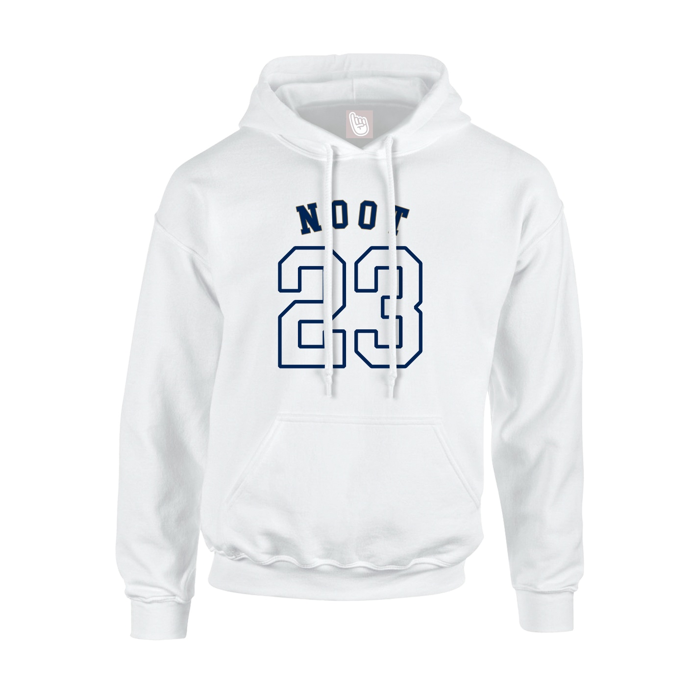 Hoodie — Shirsey Arch in White