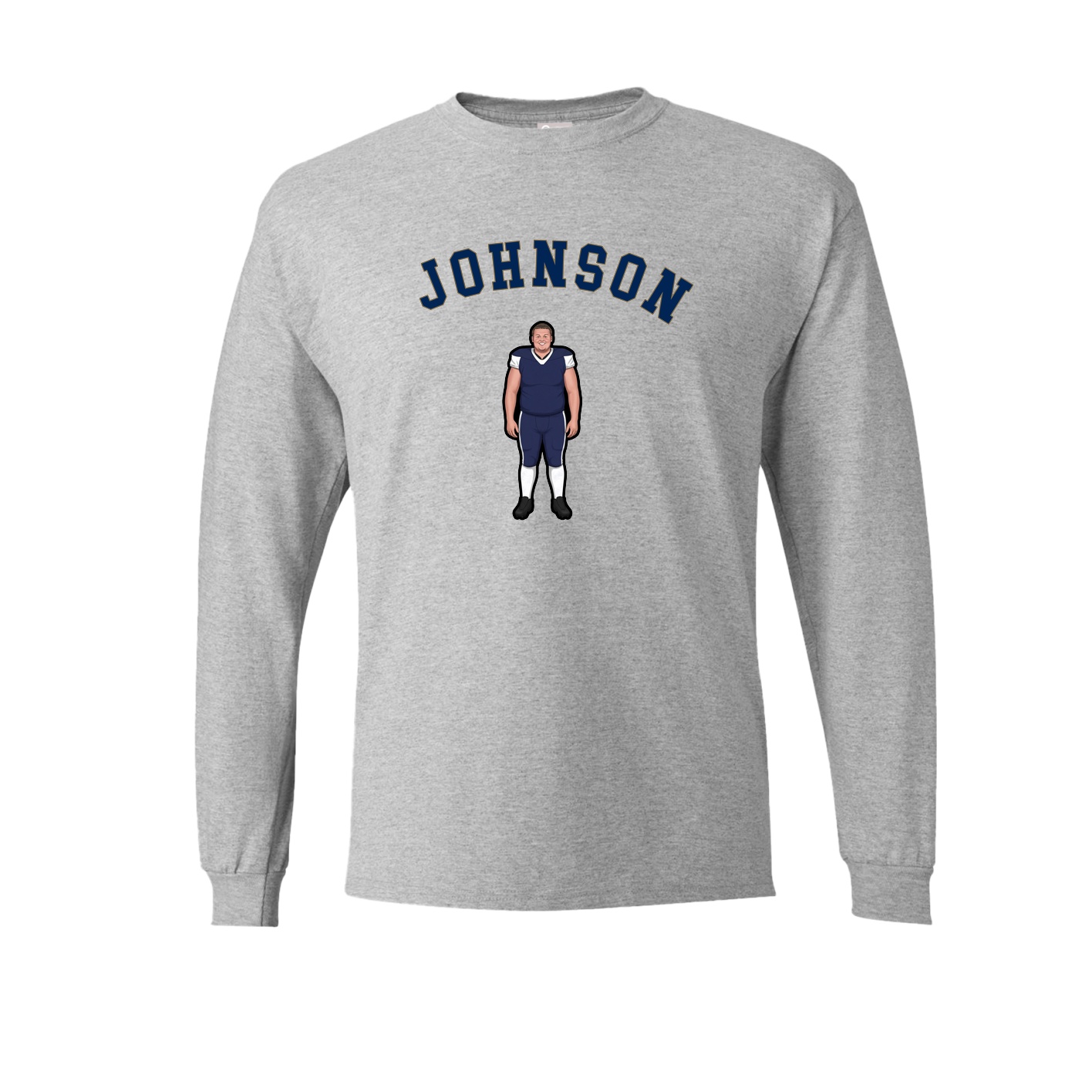 Long Sleeve Tee — Shirsey Arch in Grey
