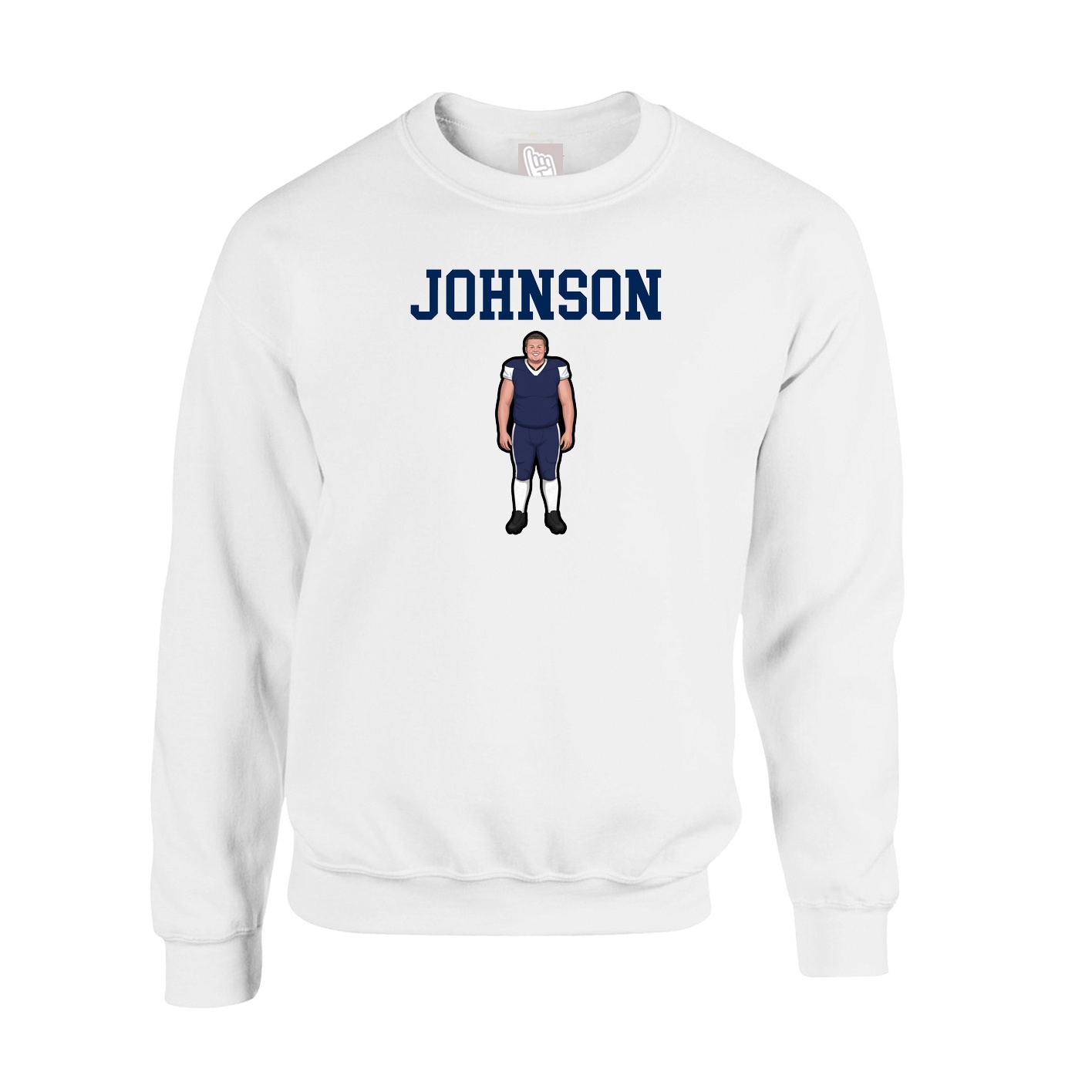Fleece Crew — Shirsey in White