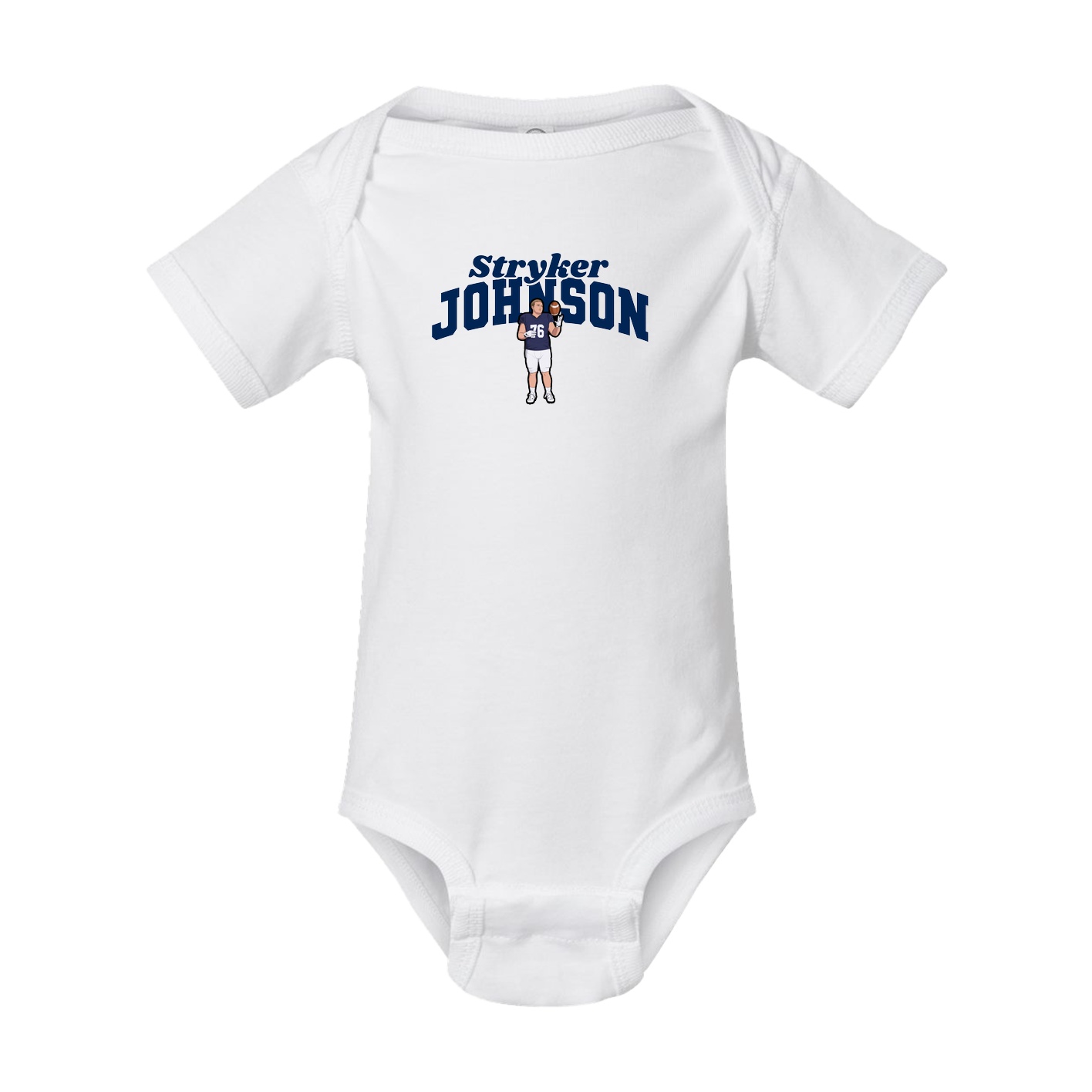 Baby Onesie — Signature Arch in White