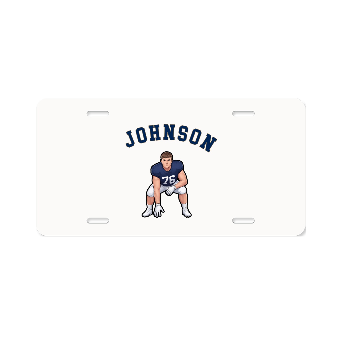License Plate — Shirsey Arch in Classic
