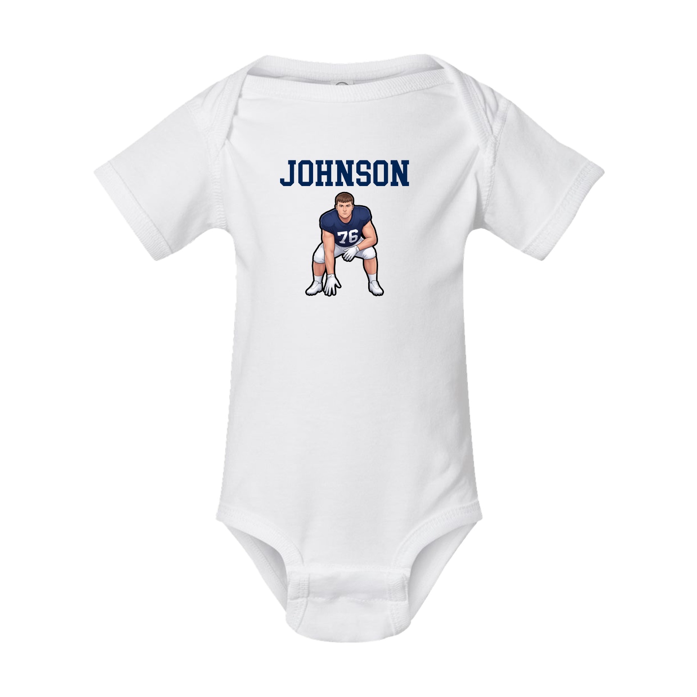 Baby Onesie — Shirsey in White