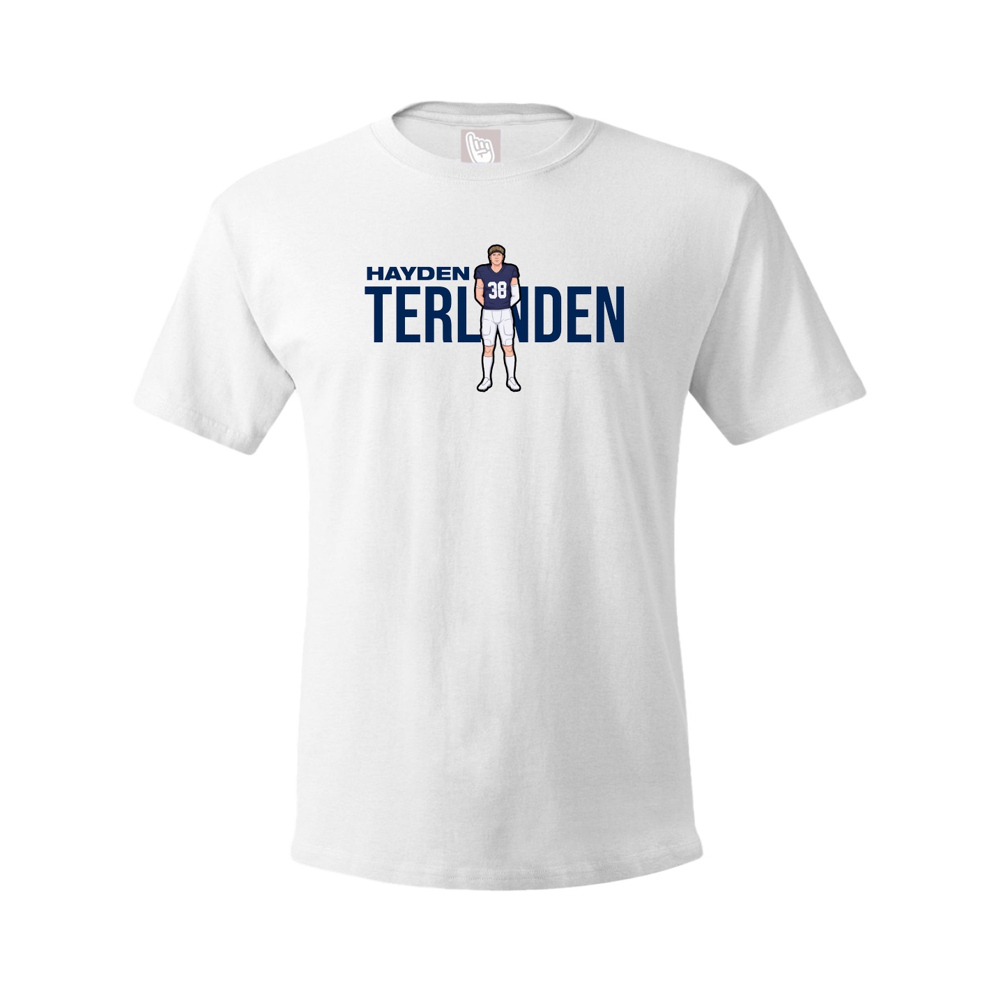 Youth Tee — Player Name in White
