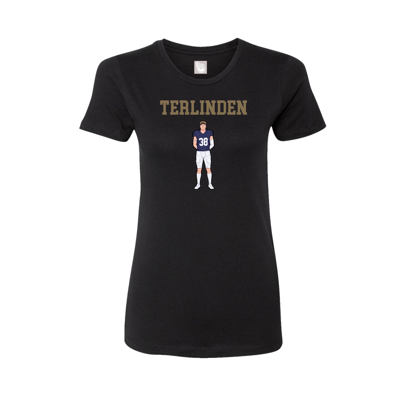 Fitted Women's Tee — Shirsey in Black