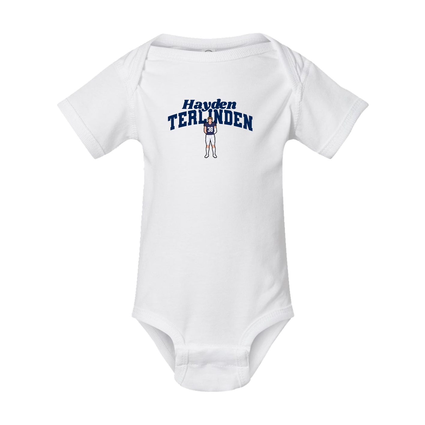 Baby Onesie — Signature Arch in White