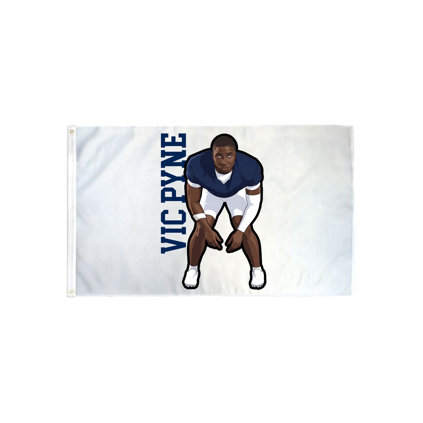3x5 Flag — Name Vertical in Classic