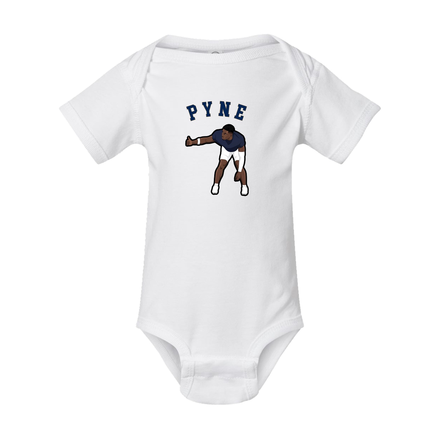 Baby Onesie — Shirsey Arch in White