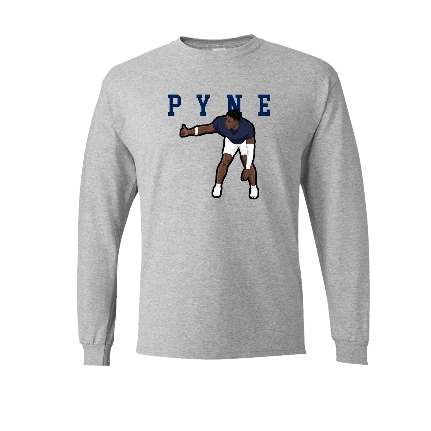 Long Sleeve Tee — Shirsey in Grey