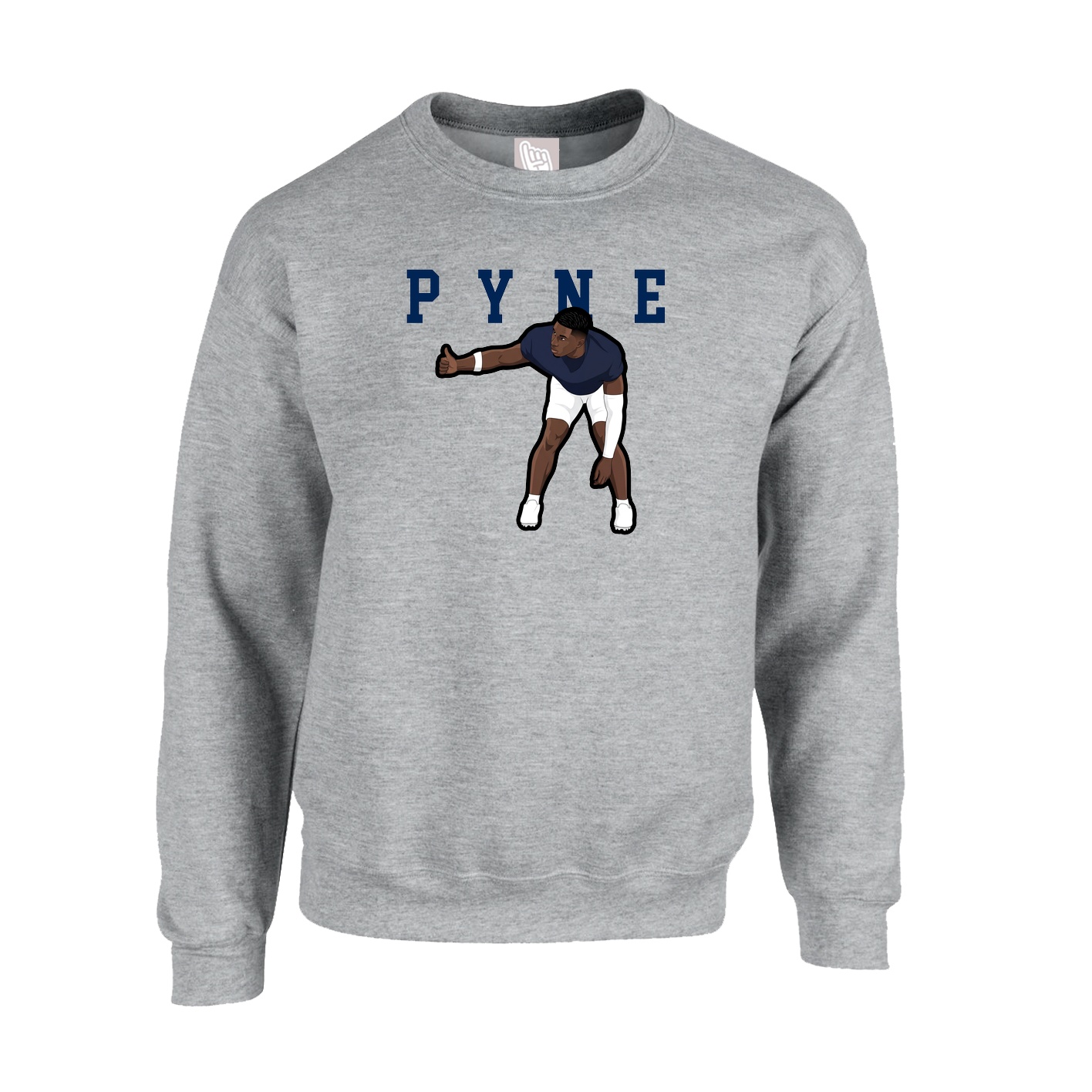 Fleece Crew — Shirsey in Grey
