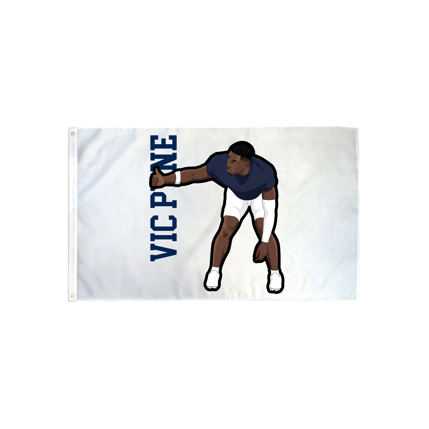 3x5 Flag — Name Vertical in Classic