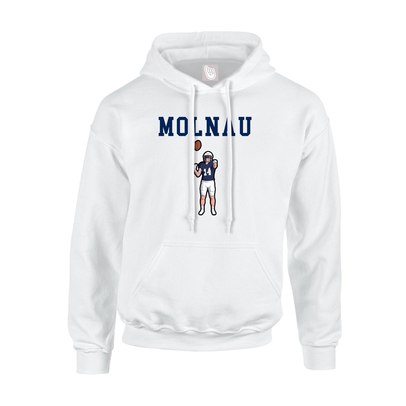 Youth Hoodie — Shirsey in White