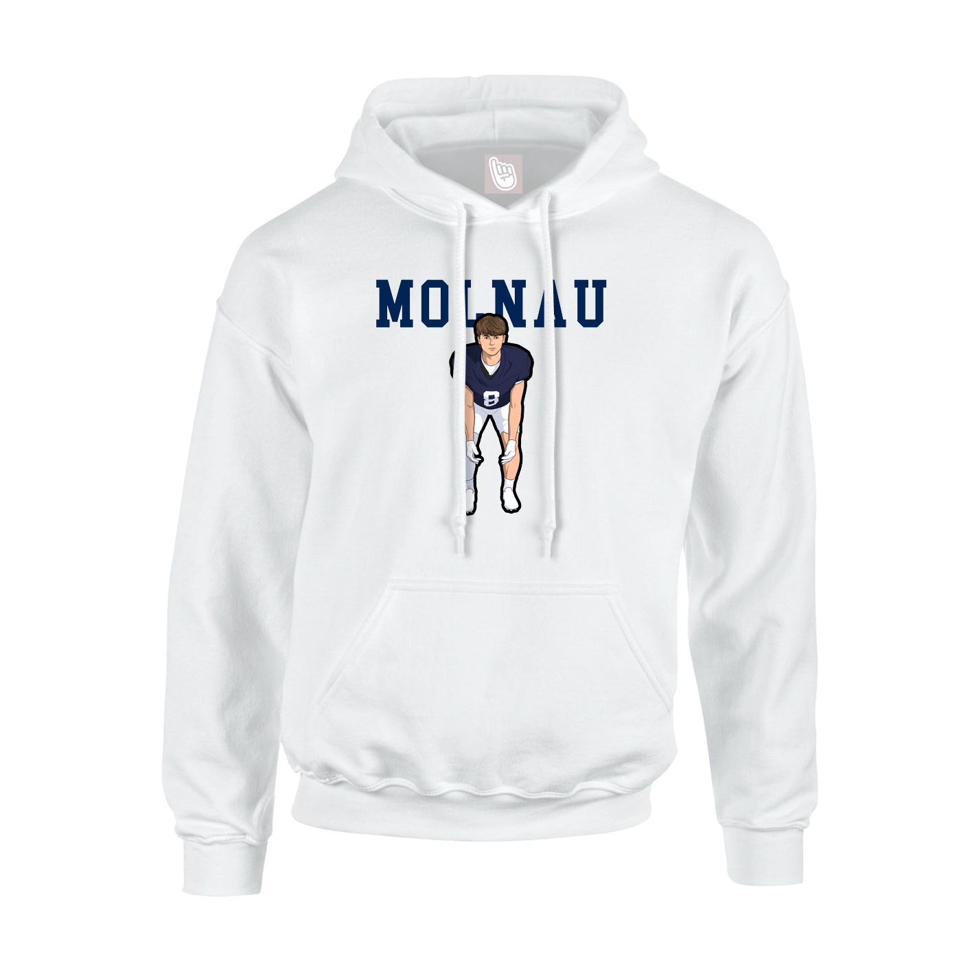 Hoodie — Shirsey in White