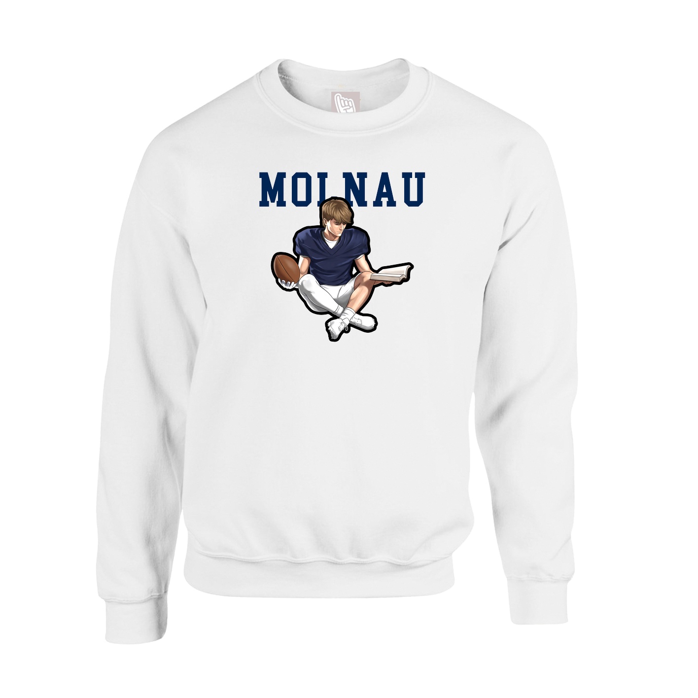 Fleece Crew — Shirsey in White