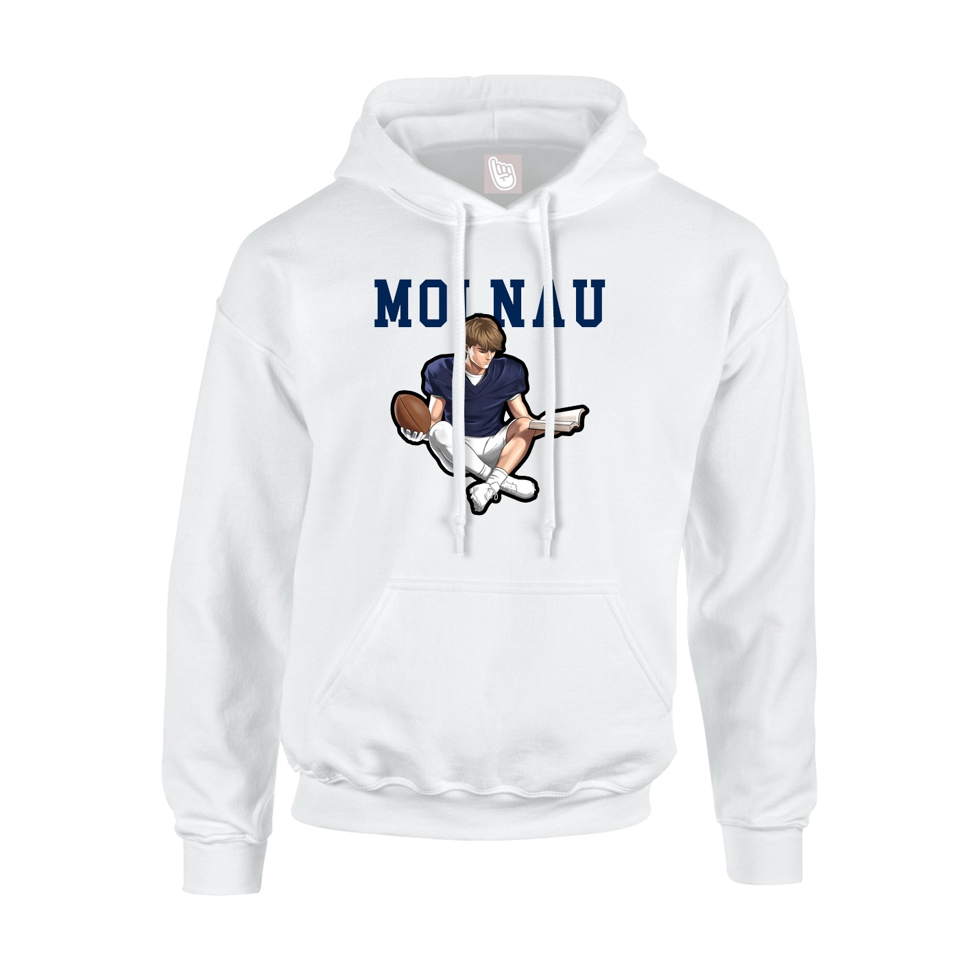Youth Hoodie — Shirsey in White