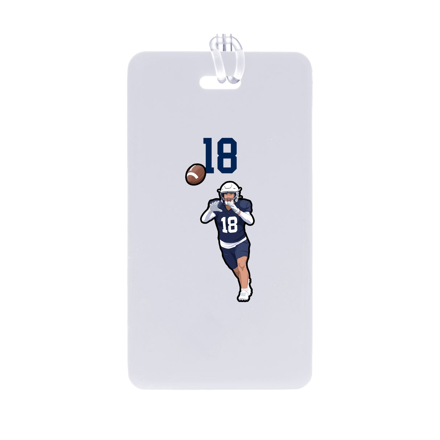 Bag Tag — Number Top in Classic