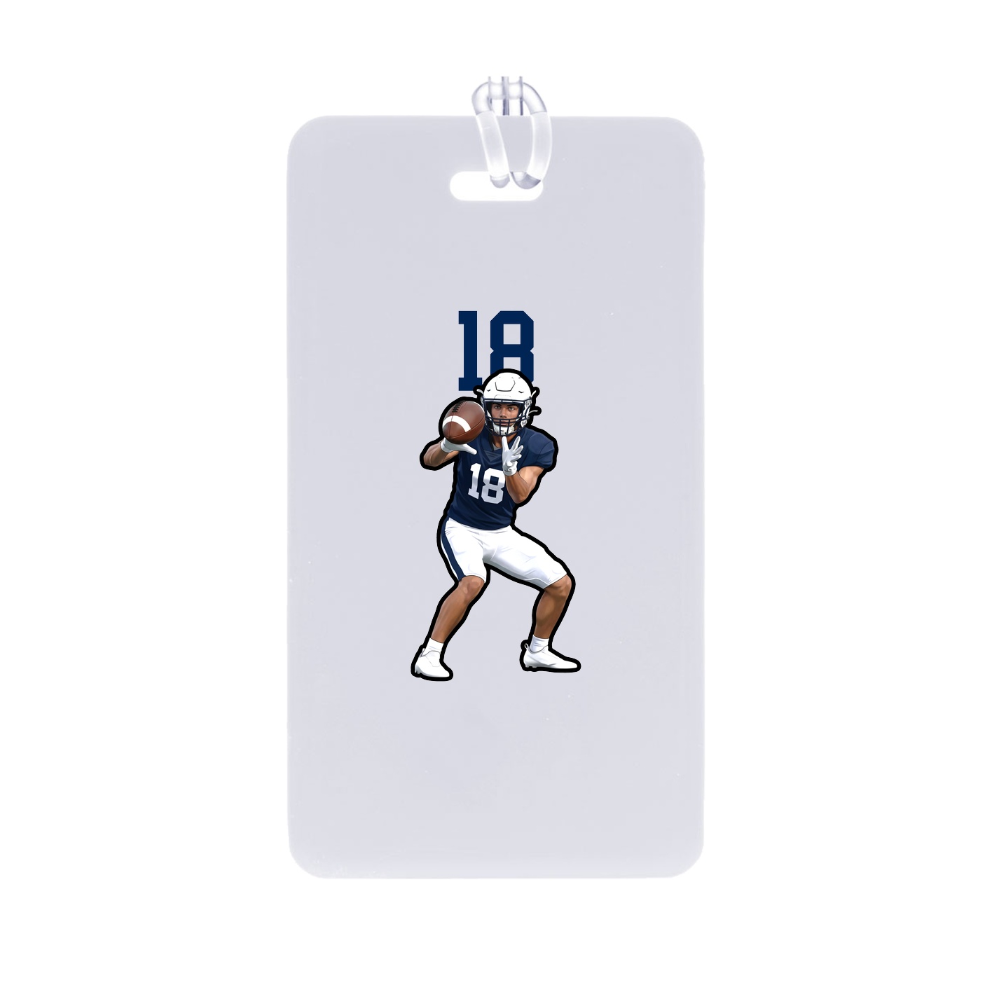 Bag Tag — Number Top in Classic