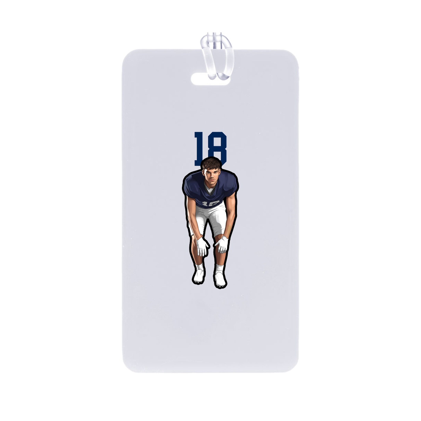Bag Tag — Number Top in Classic