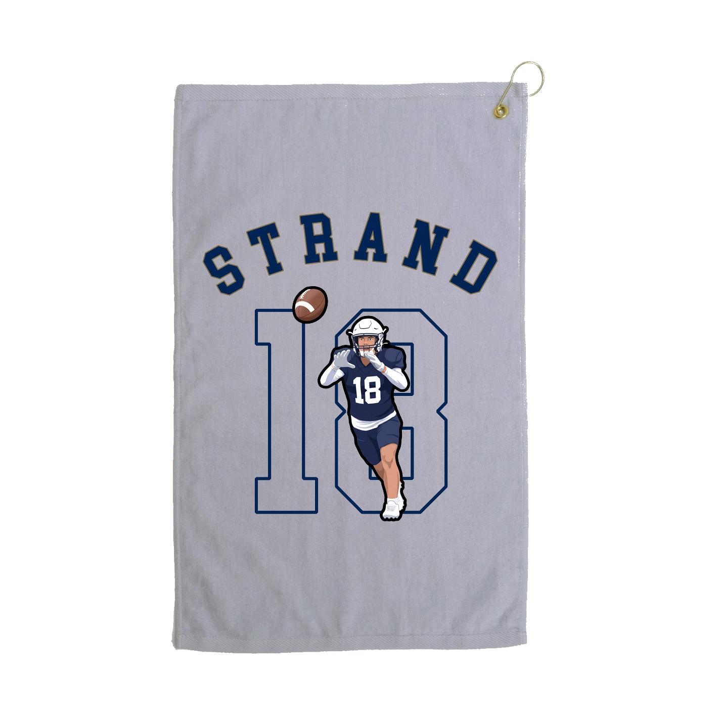 Golf Towel — Shirsey Arch in Grey