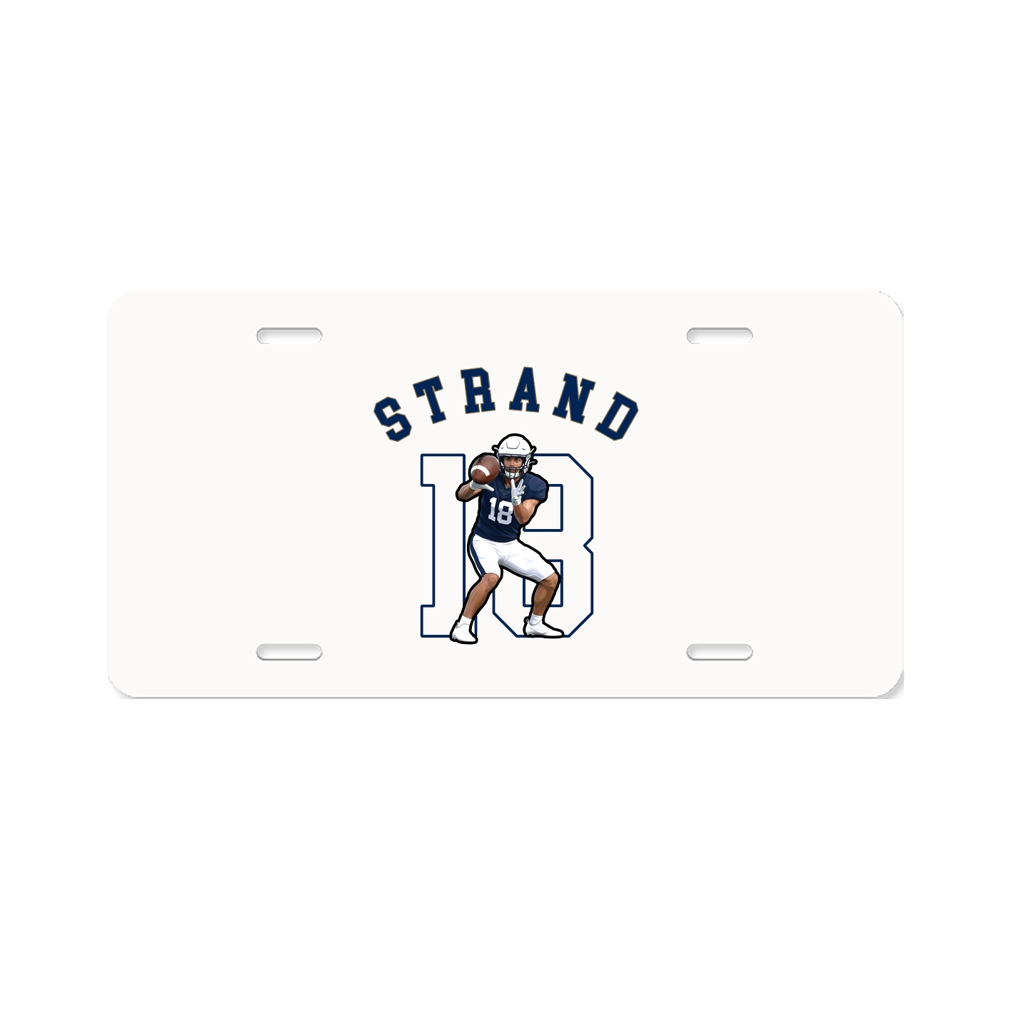 License Plate — Shirsey Arch in Classic