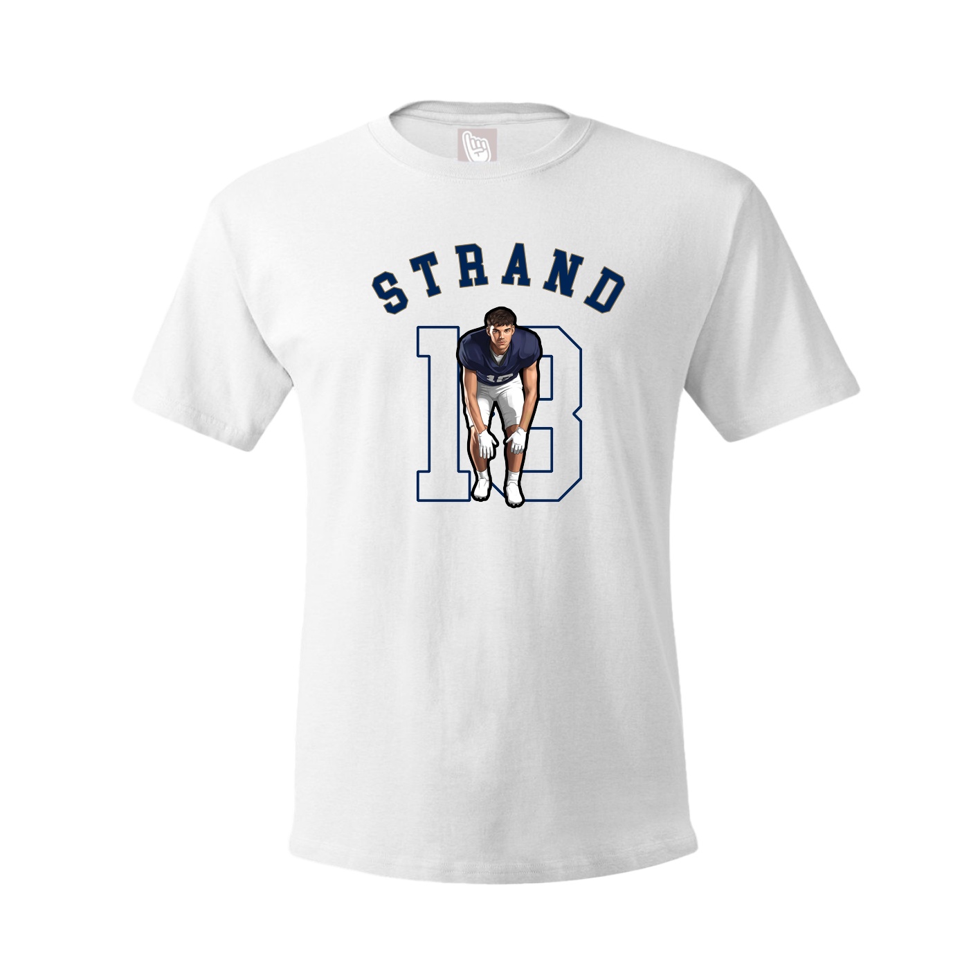 Youth Tee — Shirsey Arch in White