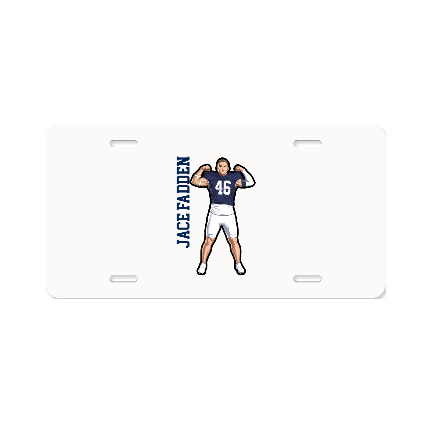Aluminum License Plate