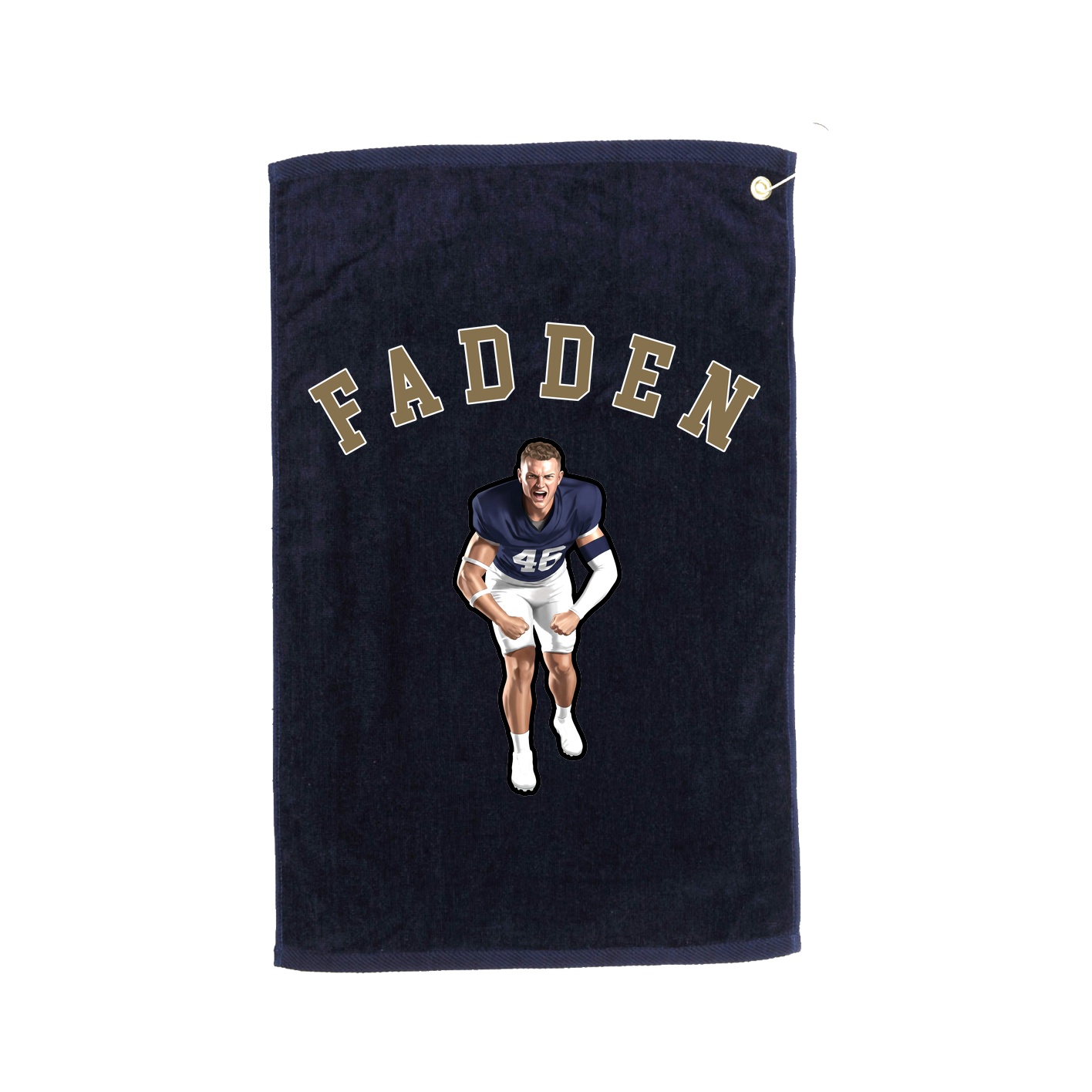 Golf Towel — Shirsey Arch in Navy